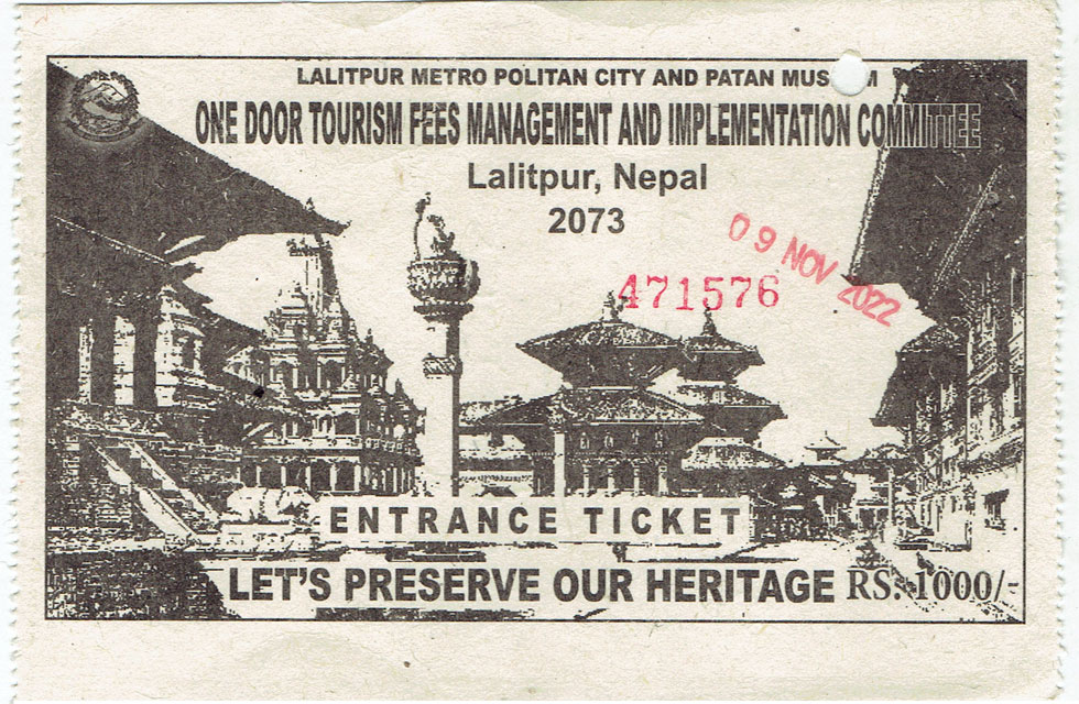 Patan Durbarsquare Permit